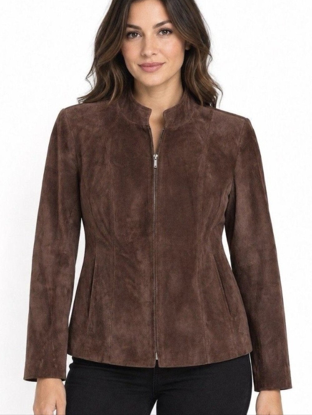 Beautiful Preston & York Suede Leather Jacket